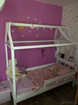 Domečková postel 180x80