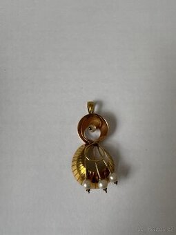 Starožitný přívěsek 14k - 4,79g - 1