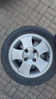 Alu disky Ford (Ronal) 5,5Jx14H2 s pneu Uniroyal