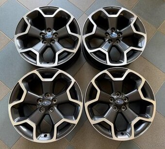 originální alu Subaru 17", rozteč 5x100 7x17 ET48