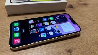 Apple iPhone 14 128GB, příslušenství, 8400Kč