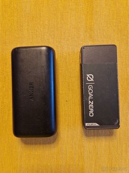 Powerbanky Goal Zero a Anker