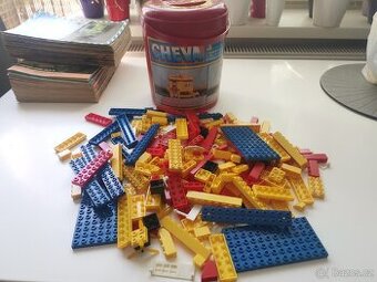 Stará retro hračka, stavebnice CHEVA, České Lego