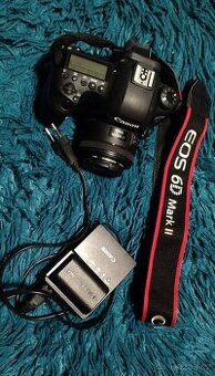 Canon EOS 6D Mark II plus objektiv Canon 50mm
