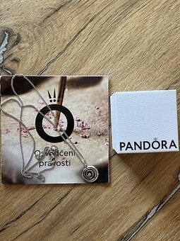 Pandora náramek a řetízek s přívěškem