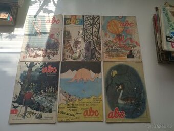 Staré časopisy ABC rok 1958,1959,1961