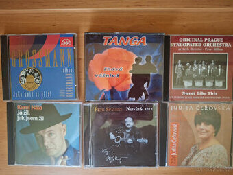 MIX CD - různé druhy