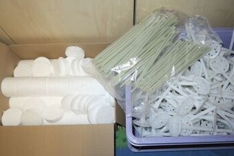 Hmoždinka talířová LTX + zátka EPS + Isover a další