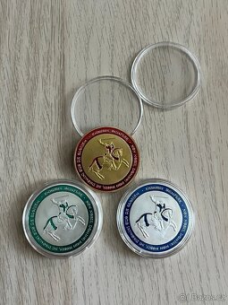 Templářské sběratelské mince (sada 3 ks)