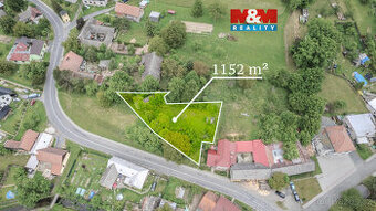 Prodej pozemku k bydlení, 1152 m², Bystřice pod Hostýnem