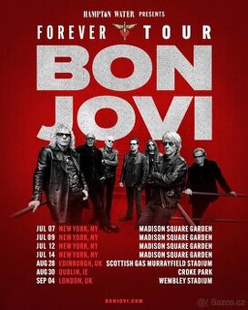Bon Jovi Londýn 9.9.2026