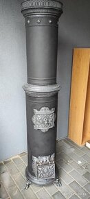 Starožitná kamna Max Bode & Co. 1903 restaurovaná