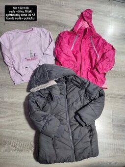 Sety oblečení 122/128/134 pro dívku,.levnější