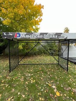 Ocelový přístřešek / konstrukce č.4