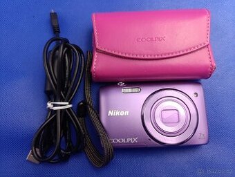 Fotoaparát Nikon Coolpix S3500 Purple