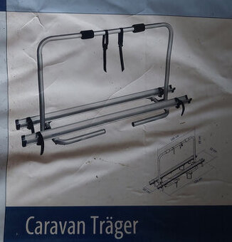 Nosič kol na karavan - nepoužitý