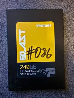 SSD Patriot Blast 240GB – 2 ks, zdraví 95–96 %