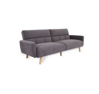 Rozkládací sedačka Nisco NERO NOVÁ 2.j. VÍCE KUSŮ