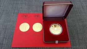 Mikulov - PROOF, vzácná 5000 Kč zlatá mince, ČR - ČNB