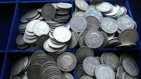 Stříbrné 1 koruny KB František Josef I. Rakousko-Uhersko