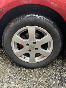 Letní pneu 195/60R15 88T + disky 6JX15 ET27
