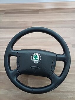 Kožený volant Škoda