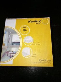 Kanlux SONOR L-W polohovací stropní světlo