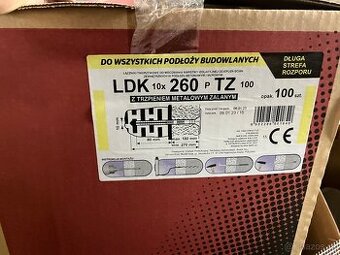 Fasádní hmoždinky ocelové natloukací 265 mm