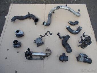 Díly z motoru a hadice VW, Škoda 2.0TDI 125kw BMN