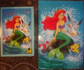 Puzzle Malá mořská víla Ariel