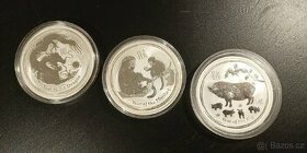Stříbrné mince lunární série 2
