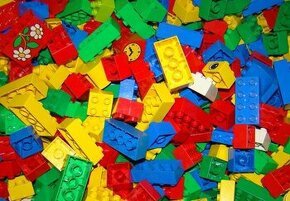 Lego Duplo Kostky základní na váhu, Cena za kilo