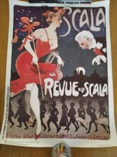 La Revue de la Scala Plakát plagát