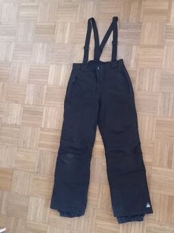 Lyžařské kalhoty/oteplováky černé CRIVIT 146/152