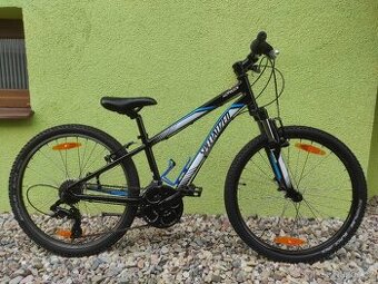 Značkové dětské kolo SPECIALIZED 24" (černá/modrá)