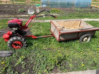 Převodovka vari+ brzděný vlek. Bez motoru.