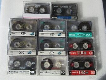 audio kazety -maxell+RAKS - 1