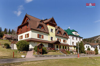 Prodej hotelu, penzionu, 1049 m², Janské Lázně, ul. Sportovn