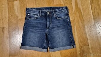riflové šortky H&M vel. 134 - 1