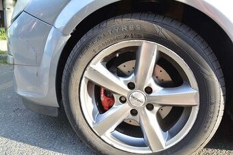 Letní kola včetně pneu Nokian, 16", ET39, 5x110, 6mm vzorek