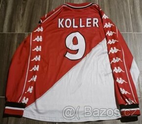 JAN KOLLER (AS MONAKO) - prodám repliku dresu s podpisem. - 1