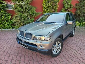 BWM X5 3.0d e53 160kW,Manuál,1.Majitel,Xenon,4x4,2004.