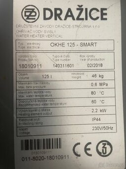 Bojler OKHE 125 Smart