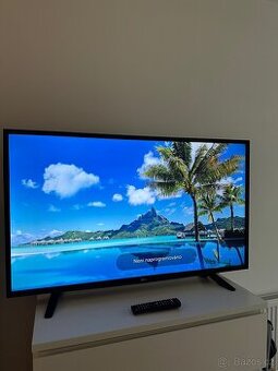LG 43” 4K UHD Smart TV | YouTube | DVB-T2 | Stav jako nový