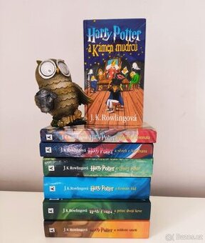 Kompletní knižní série Harryho Pottera – První česká vydání
