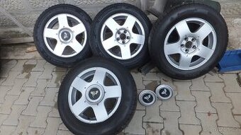Zimní kola na dojetí 5x100, VW, Seat, Octavia I