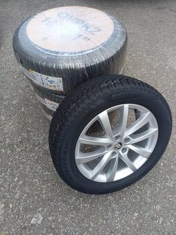Š.Kodiaq, Kodiaq 2/VW Tiguan -NOVÁ zimní Alu sada -235/55R18
