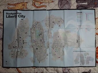 PS3 - PlayStation 3 mapa GTA Liberty City