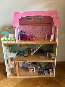 Dřevěný domeček pro panenky Playtive