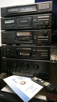 ONKYO DAT TUNER DECK CD ZESILOVAČ + KATALOG 92/93 TOP